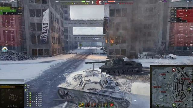 T110E5: Pro gamer in an exciting game - World of Tanks смотреть онлайн