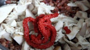 Быстрый томатный суп с белой фасолью