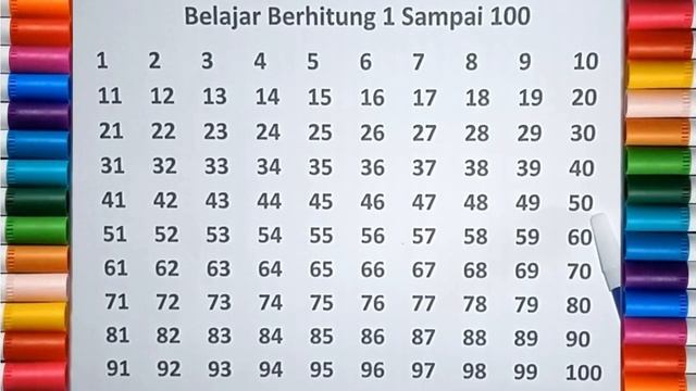 BELAJAR BERHITUNG DARI 1 SAMPAI 100 смотреть онлайн