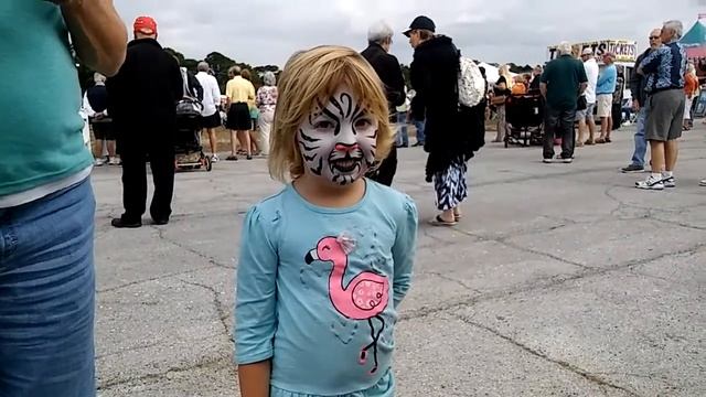Tiger face painting South Florida смотреть онлайн