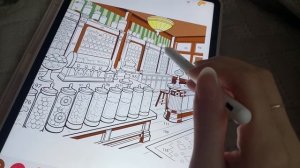 Раскраска на планшете! Почувствуй вайб