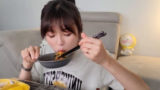 🔥불맛 나는 오징어짬뽕 라면 오동통  오징어순대 매콤새콤 명태회무침 먹방 Spicy Seafood Ramen Stuffed Squid MUKBANG EATINGSHOW ASMR