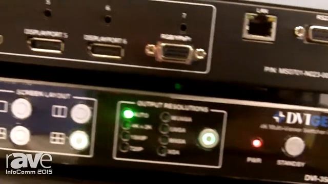 InfoComm 2015: DVIGear Displays DVI-3580a 4K Multiviewer Switcher and Scaler