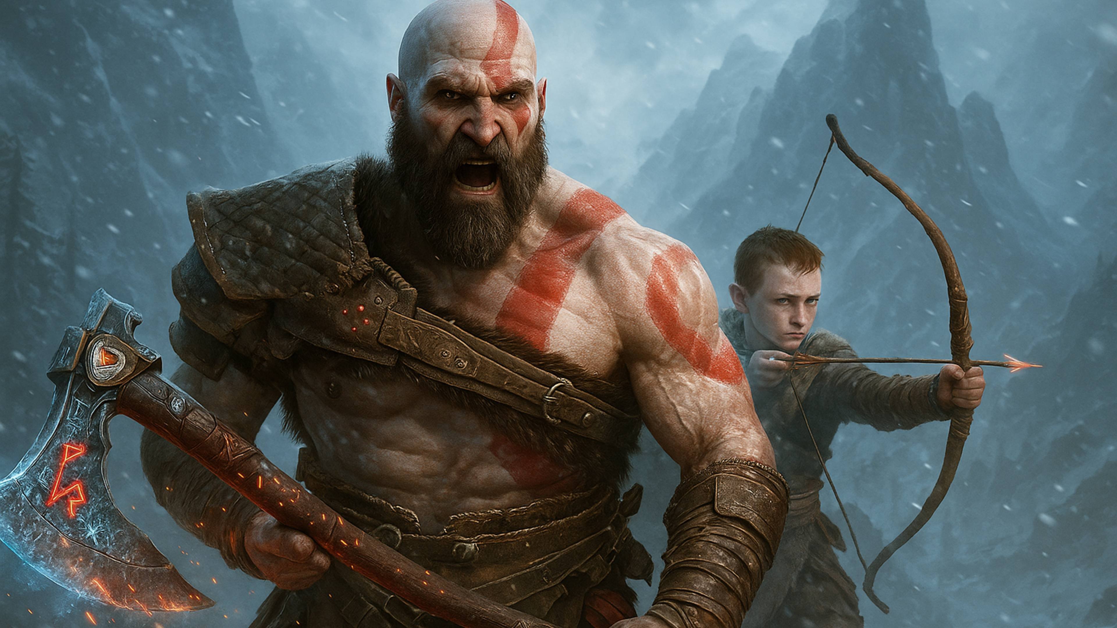 God Of War Отмеченные деревья Часть 1 Серия 1 #RuschelloGames #GodofWar2018