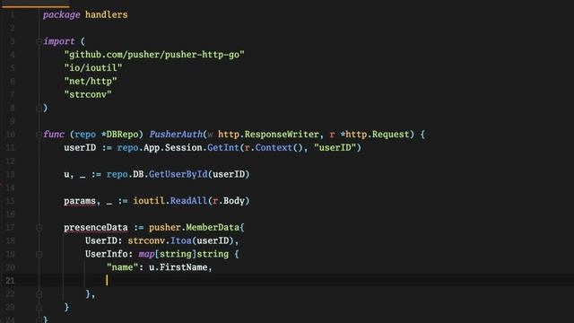 4. Connecting to Pusher