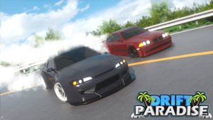 Начало пути в Roblox Drift Paradise (извините за звук)