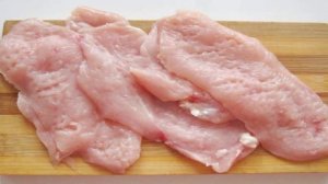 Отбивные из курицы в сухарях