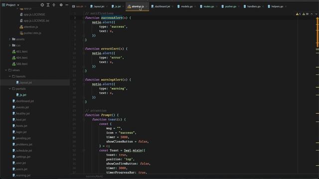 5. Pushing an event to the client
