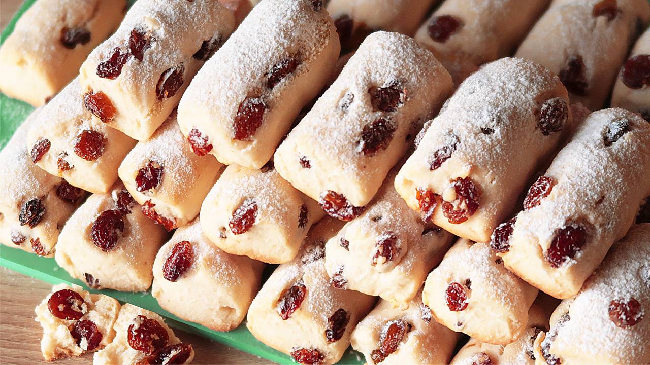 К Чаю за минуты! Молочное печенье "Изюмка" Простая выпечка на растительном масле