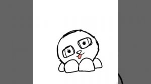 Рисую Пеббла Из Dandy World