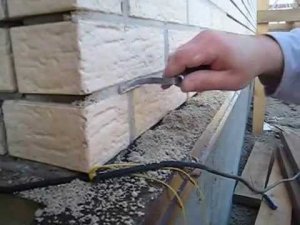 Затирка швов кирпичной кладки