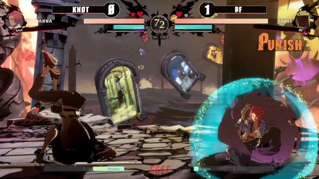 GGST 🔥 RF (Faust) vs Knot (Giovanna) 🔥 Guilty Gear Strive 🔥 PS5