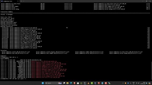 Install MySQL 8.0.37 on CentOS 7 / 8 / 9 or RHEL/Oracle Linux 7 / 8 /9