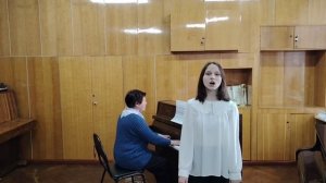 Ц. Кюи "Вечерняя заря" Жгельская Юлия