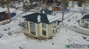 Строительство монолитного дома в стиле Райт