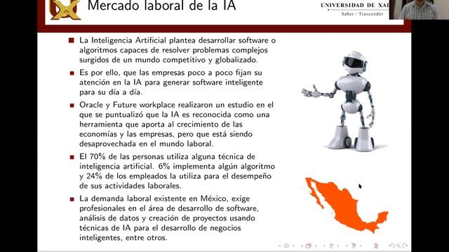 Webconference "Uso y Aplicación de la Inteligencia Artificial en la Actualidad" смотреть онлайн