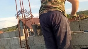 Сложим 4 ряд стены вместе_