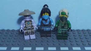 Обзор лего фегурки нинзяго набор 71745.