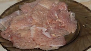 Отбивные по - быстрому из куриного филе