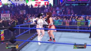 WWE 2k22 (Request) Sakura Hagiwara VS Mai Shiranui Low Blow Ironwoman