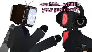 Brown cameraman x tv woman
