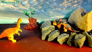 Динозавры. Тиранозавр. Любовь зла. Мультфильм про динозавров для детей Мурзик ТВ
