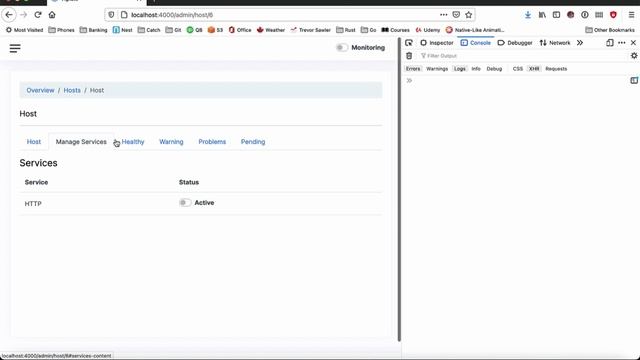 12. Adding services to a host 3