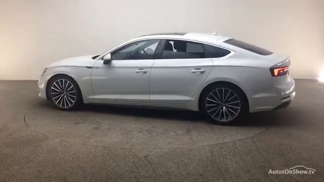 AUDI A5 SPORTBACK TFSI S LINE WHITE 2019 смотреть онлайн