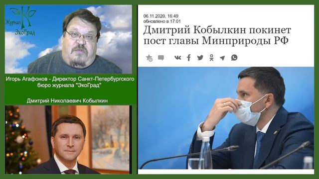 Дмитрий Кобылкин покинет пост главы Минприроды РФ?