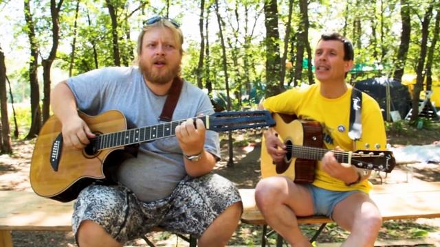 Павел Трофимов и Стас Кушманцев на Груше под Федоровкой Июль 2012г