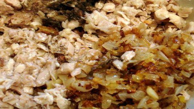 Пирожки жареные с мясом