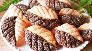 Сахарное печенье листочки! Быстро, просто и очень вкусно! Красивая выпечка к чаю