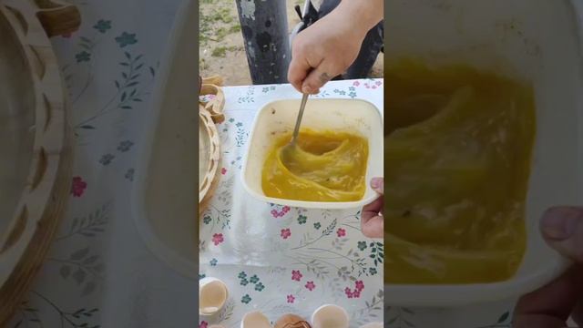Сегодня готовили новое блюдо 👍 
Вкусненько вышло