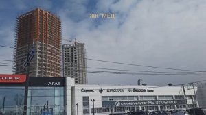 ЖК "МËД", 3 строящихся дома. СЗ "Андор" // Канавинский р-он, ул. Украинская // Апрель 2025