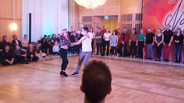 Anastasiya Milyutin & Mel Verduci - 3rd place intermediate Nordic WCS смотреть онлайн