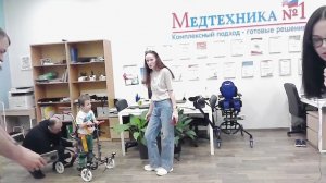 Урок 13. Экзобот для детей с ДЦП, СМА, Спина бифида и другими ОВЗ. Примерка аппарата