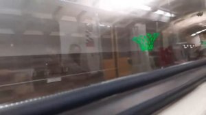 Казанское метро. ст.Дубравная - ст.Горки, на новом фирменном поезде "Комус". Казань