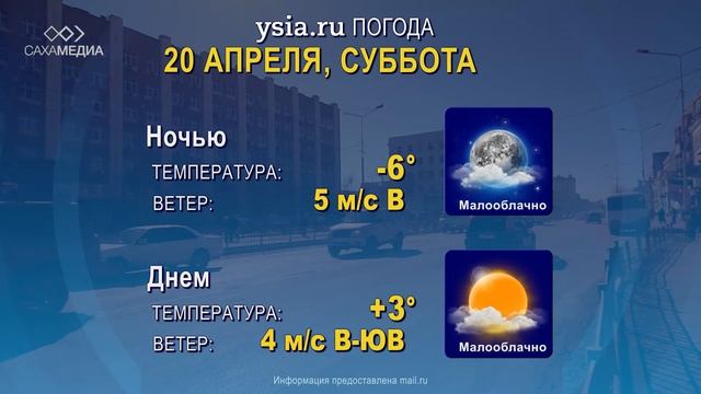 Погода на выходные в Якутске