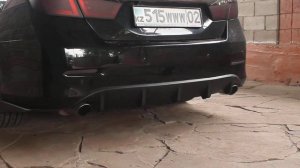 Раздвоенный выхлоп Range Rover Sport Camry 50