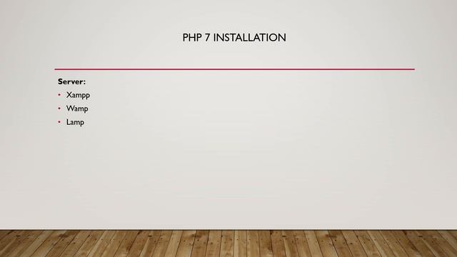 Php Introduction & Installation смотреть онлайн