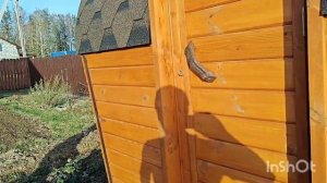 Баня 4 м с боковым входом