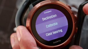 SUUNTO D5   Compass Calibration