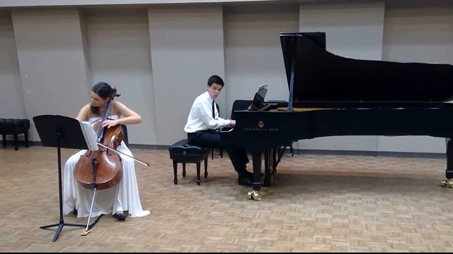 Eirini Barouta- Shostakovich Cello Sonata in D minor III movement Largo смотреть онлайн