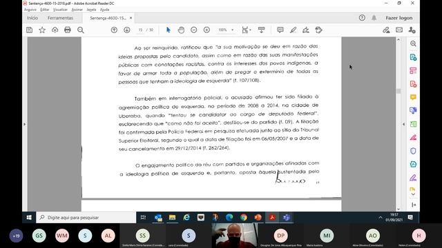 PSICOLOGIA APLICADA AO DIREITO, 01/09/2021, ATIVIDADE смотреть онлайн