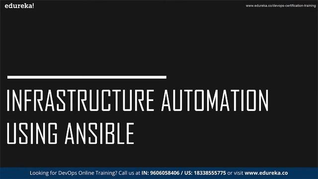 DevOps Infrastructure Automation using Ansible | DevOps Tutorial | Edureka | DevOps Rewind - 2