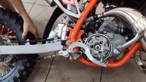 Настройка сцепление КТМ 50sx