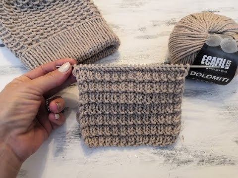 Рельефный узор спицами для шарфа, пледа, кардигана