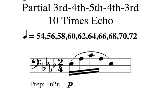000 Lip Slur Ex Partial 3rd Position 3 4 5 4 3 New Tempo Plan 54 56 58 60 62 64 66 68 70 72 смотреть онлайн