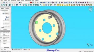 FreeCAD 3D model. Диски .