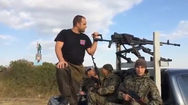 Губарев демонстрирует крупнокалиберный пулемет  Утес   Свежие новости